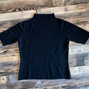 Talora Merino Wool Classic Black Women's Top